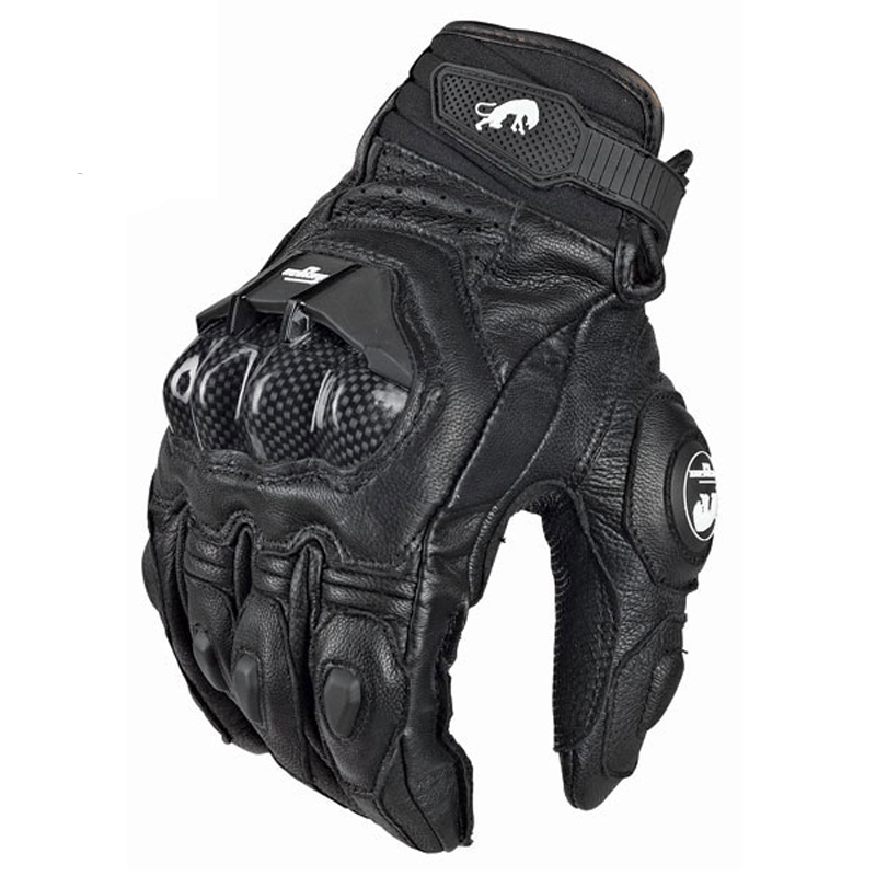 Leather Driving Glove - บุรุษสตรี 4 ฤดูขับรถ Supertech สีดํา/สีขาวถุงมือหนังรถจักรยานยนต์ถุงมือแข่งมอเตอร์ไซด์ Cowhide
