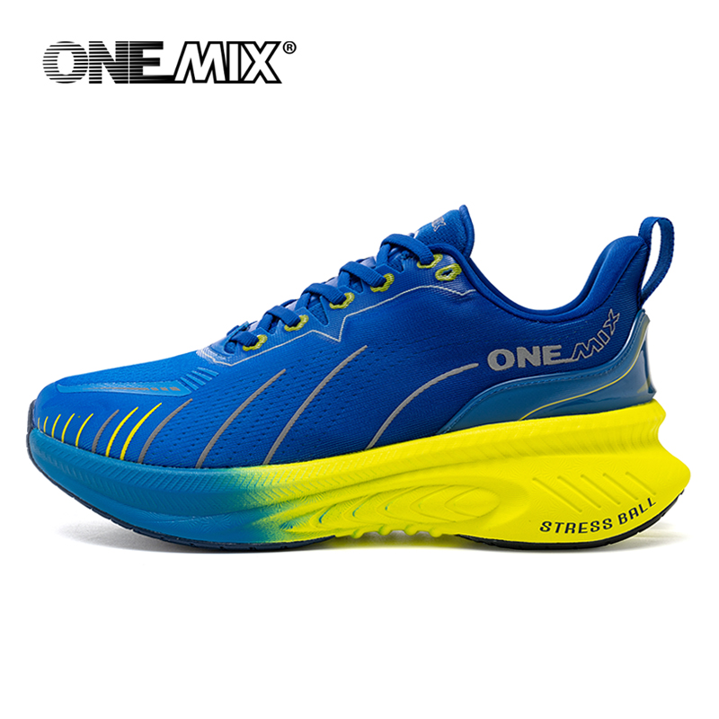 New Balance Shoes 9060 - ONEMIX ใหม่กันกระแทกรองเท้าวิ่งสําหรับชายเหมาะสําหรับ Heavy นักวิ่ง Lace Up