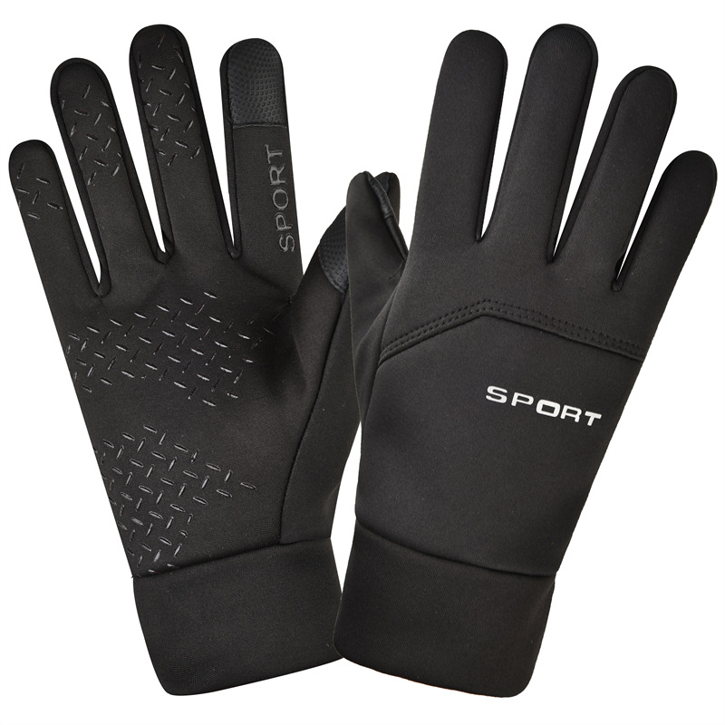 Magic Touch Glove - ฤดูหนาวกีฬากลางแจ้งวิ่งถุงมือหน้าจอสัมผัสที่อบอุ่น GYM ฟิตเนส Full Finger ถุงมือสําหรับผู้ชายผู้หญิงถัก