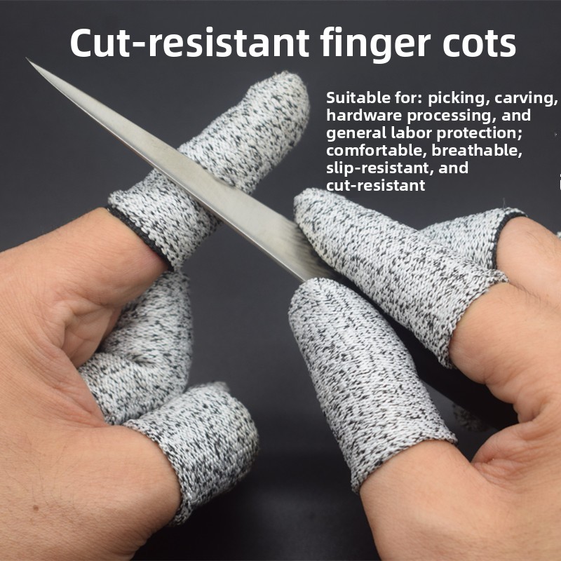 Cut Resistant Glove - ปลอกนิ้วป้องกันการบาด ป้องกันการบาดจากการทำสวน ปลอกนิ้วป้องกันการบาด ทนทานต่อการสึกหรอ ถุงมือป้องกันนิ้วสำหรับการเก็บเกี่ยว