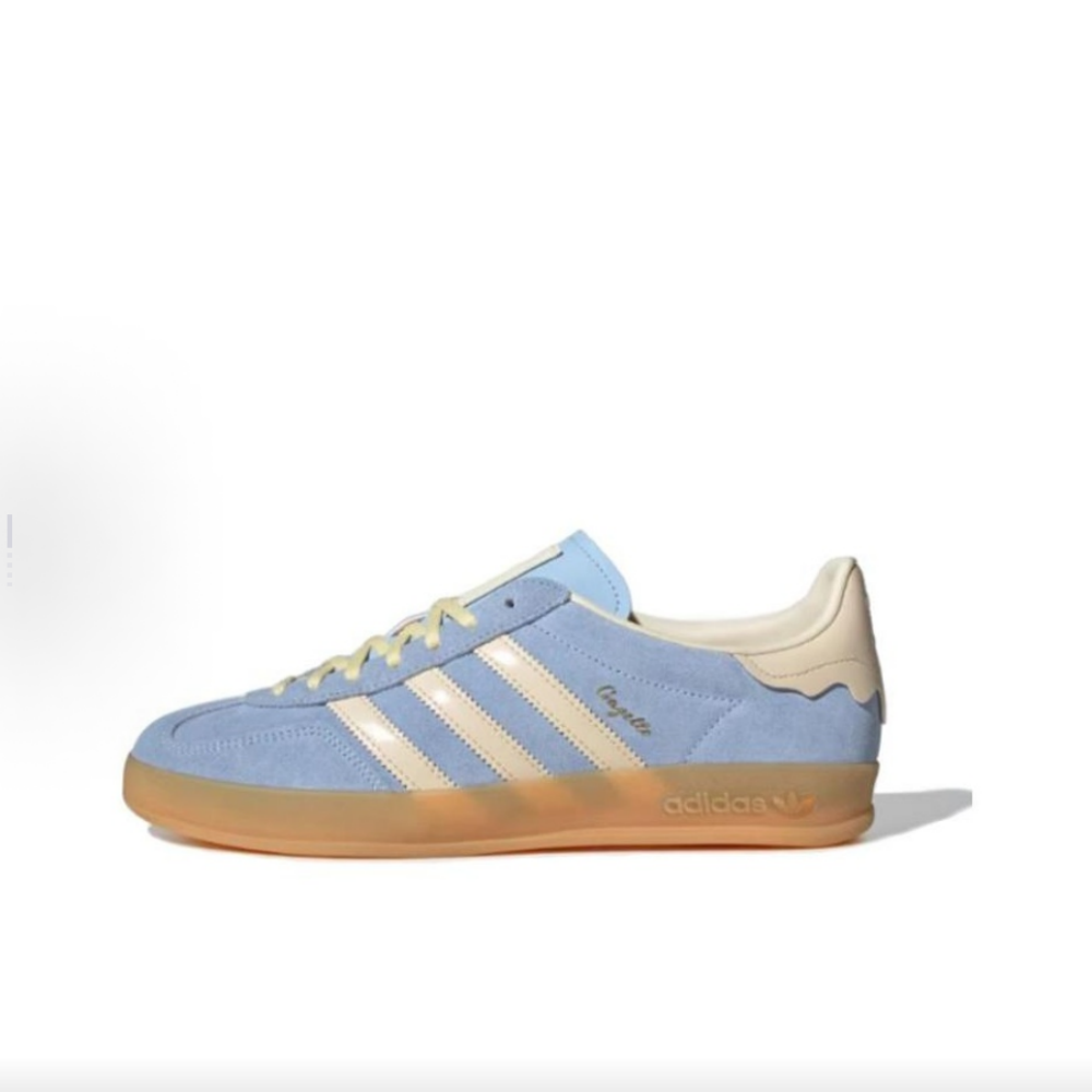 Adidas Shoes Gazelle - อาดิดาส ออริจินัลส์ กาเซลล์ อินดอร์สวมใส่สบายและใช้งานได้หลากหลายด้วยพื้นรองเท้าบาง ทนทาน ทรงเตี้ย