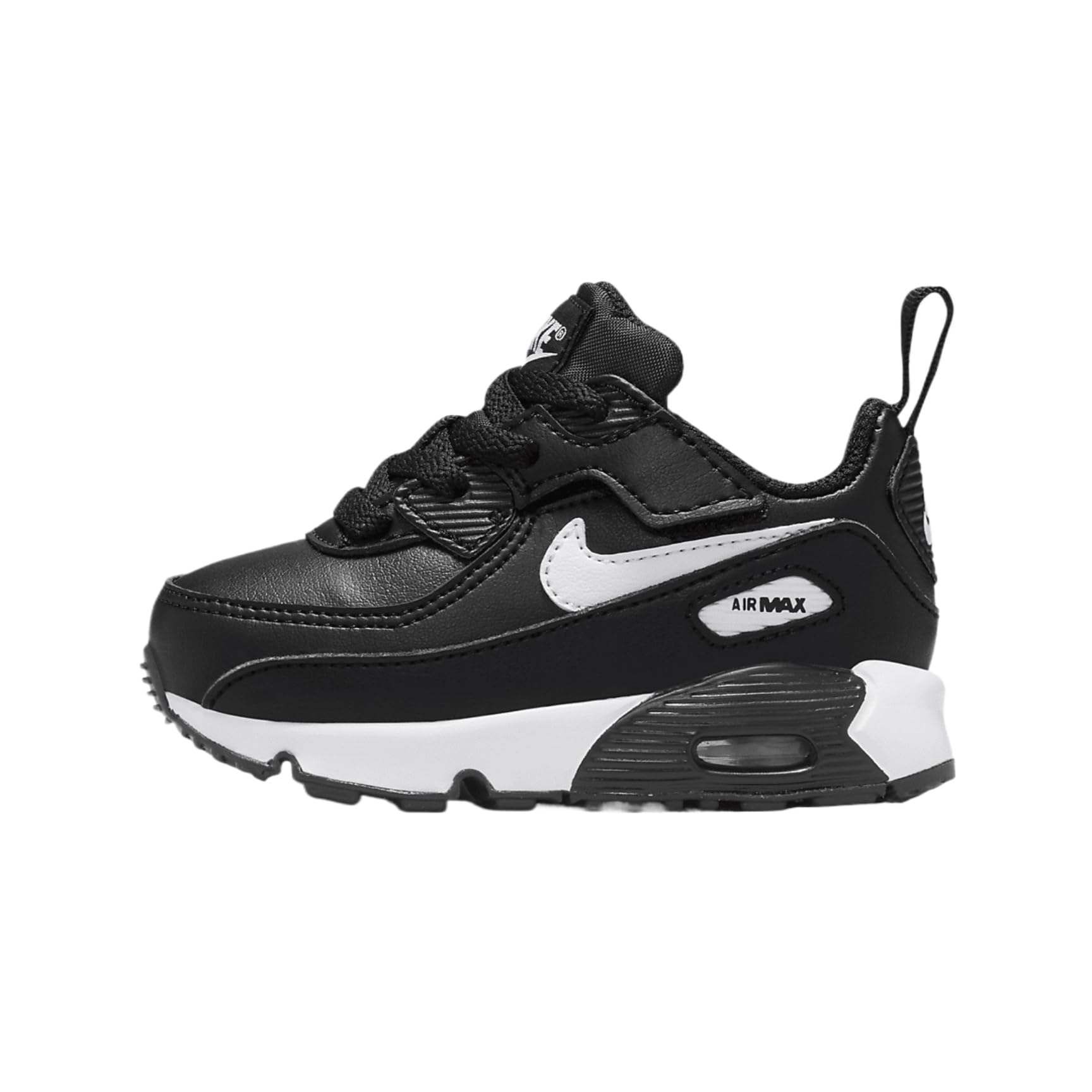 Nike Shoes Air Max 90 - รองเท้าไนกี้แอร์แม็กซ์ 90 อีซี่ออนสำหรับเด็กทารก/เด็กเล็ก (HF6359-002, สีดำ/สีดำ/สีขาว) ไซส์