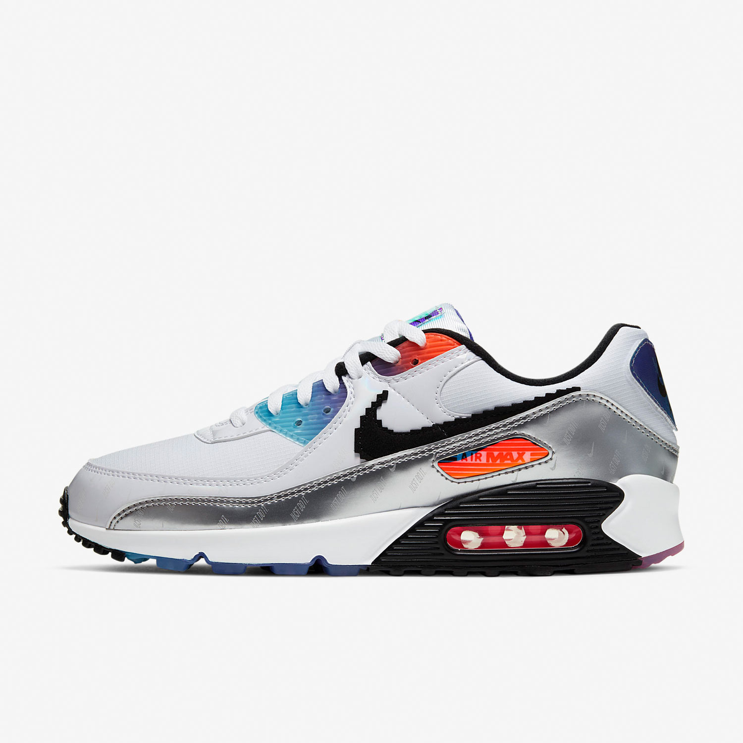 Nike Shoes Air Max 90 - ไนกี้ แอร์แม็กซ์ 90 ของแท้สำหรับผู้ชายผู้หญิงรองเท้าวิ่งที่ทนทานต่อการสึกหรอ DC0832-101