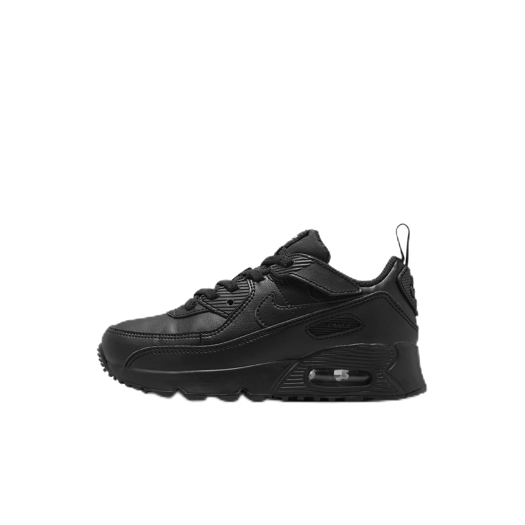 Nike Shoes Air Max 90 - รองเท้าไนกี้แอร์แม็กซ์ 90 อีซี่ออนสำหรับเด็กเล็ก (HF6357-001, สีดำ/สีดำ/สีขาว/สีดำ) ไซส์