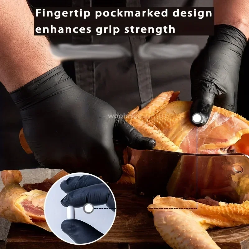 ถุงมือไนไตรล์กันน้ำแบบใช้แล้วท - Nitrile Mechanic Glove บทวิจารณ์และราคา
