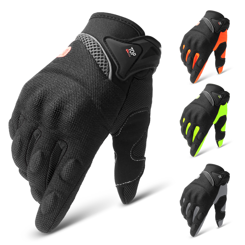 ถุงมือมอเตอร์ไซค์แบบเต็มนิ้วสำ - Motorcycle Glove Knuckle บทวิจารณ์และราคา