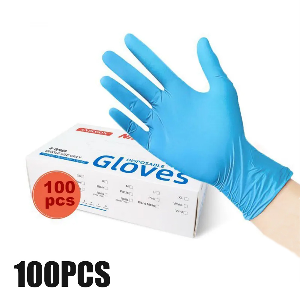ถุงมือไนไตรล์แบบไม่มีแป้ง ถุงม - Exam Glove Nitrile บทวิจารณ์และราคา