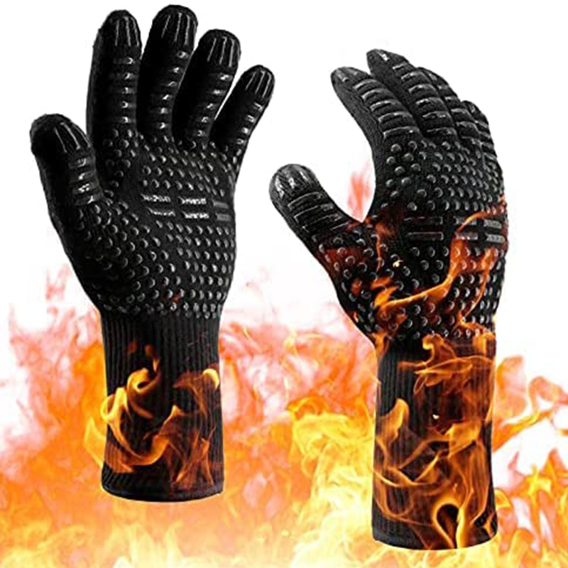 ถุงมือเตาอบ 1 คู่, ถุงมือกันคว - Heat Resistant Glove บทวิจารณ์และราคา