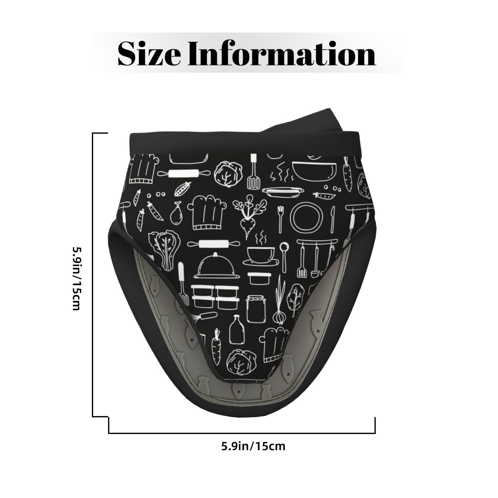ถุงมือเตาอบซิลิโคนผู้ถือหม้อ M - Oven Mitt Silicone บทวิจารณ์และราคา