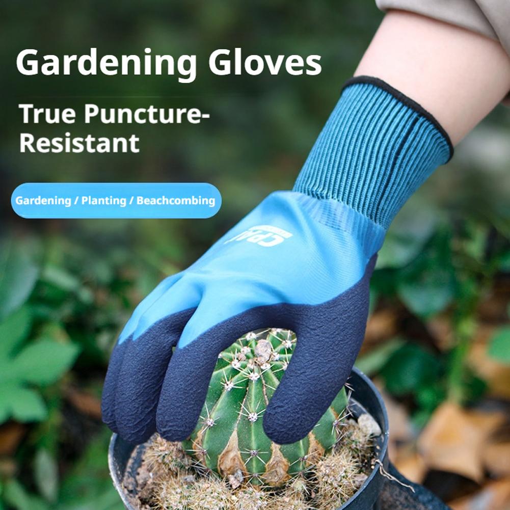 ถุงมือทำสวนกันน้ำกันแทง สำหรับ - Gardening Glove Waterproof บทวิจารณ์และราคา