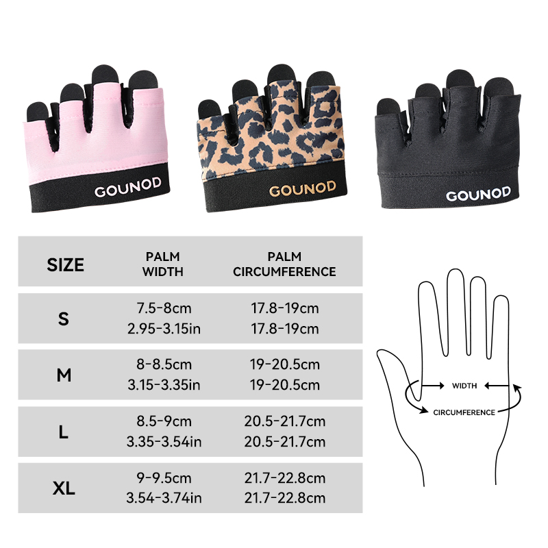 ถุงมือปั่นจักรยานแบบครึ่งนิ้วส - Workout Glove Gym บทวิจารณ์และราคา