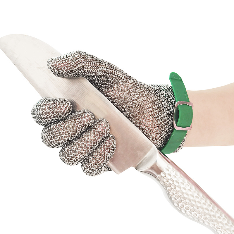 1PCS ถุงมือสแตนเลสตัดถุงมือทน  - Cut Resistant Glove บทวิจารณ์และราคา
