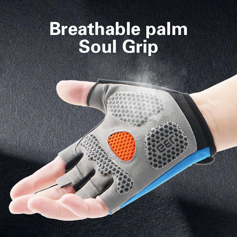 ถุงมือปั่นจักรยานแบบครึ่งนิ้ว  - Cycling Glove Padded บทวิจารณ์และราคา