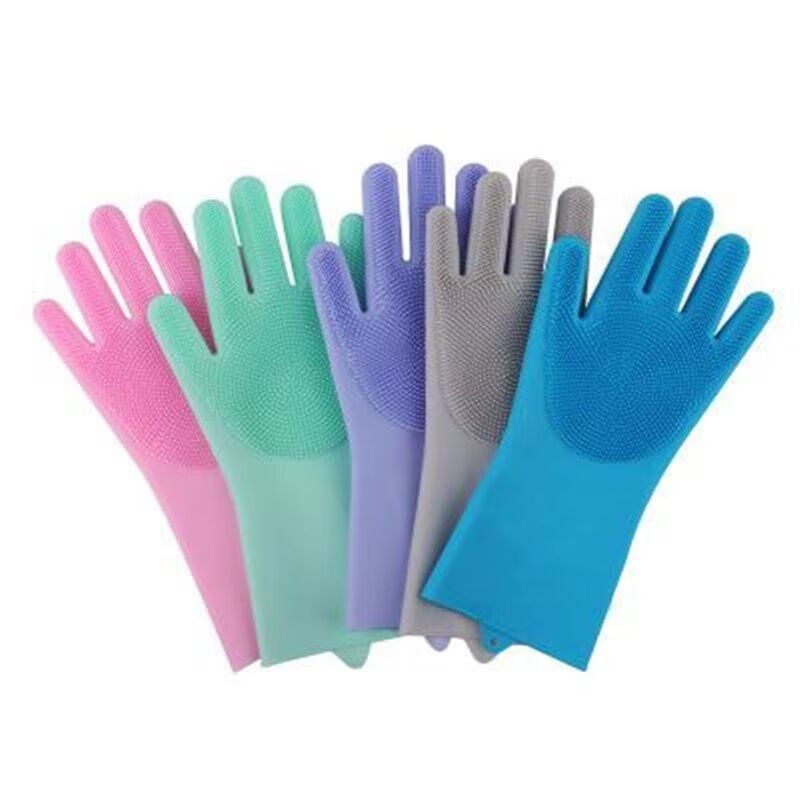 ถุงมือซิลิโคนสำหรับล้างจาน, ถุ - Dish Glove Rubber บทวิจารณ์และราคา