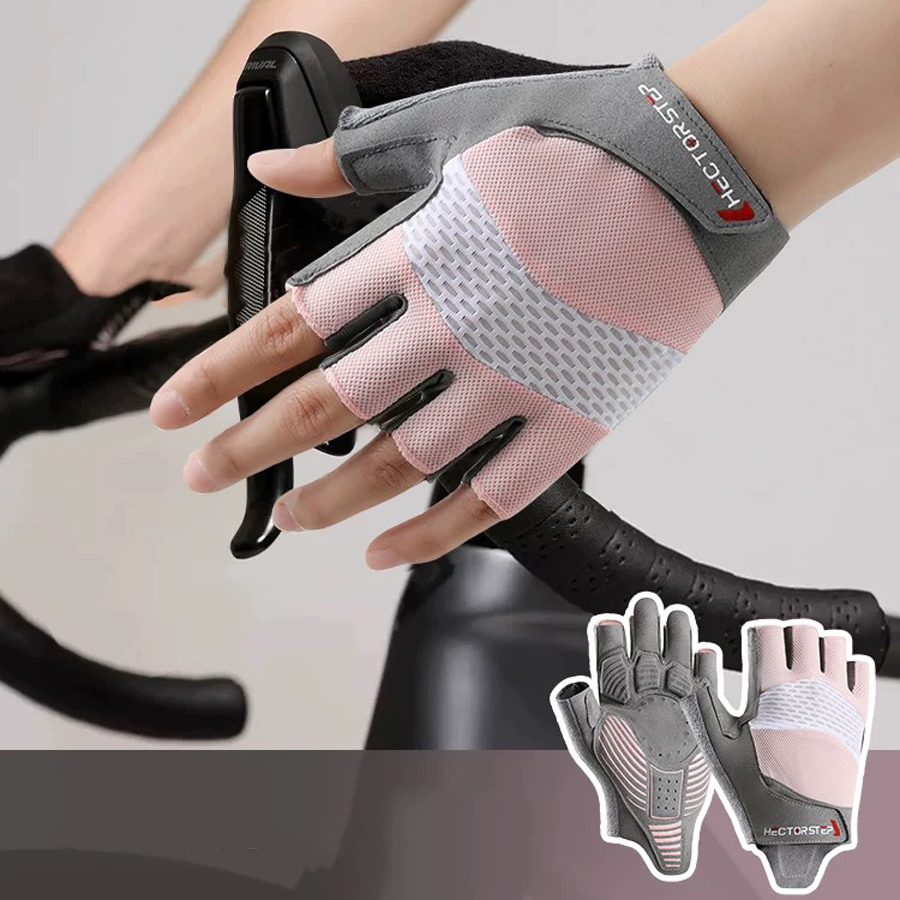 ถุงมือปั่นจักรยานแบบครึ่งนิ้วส - Workout Glove Gym บทวิจารณ์และราคา