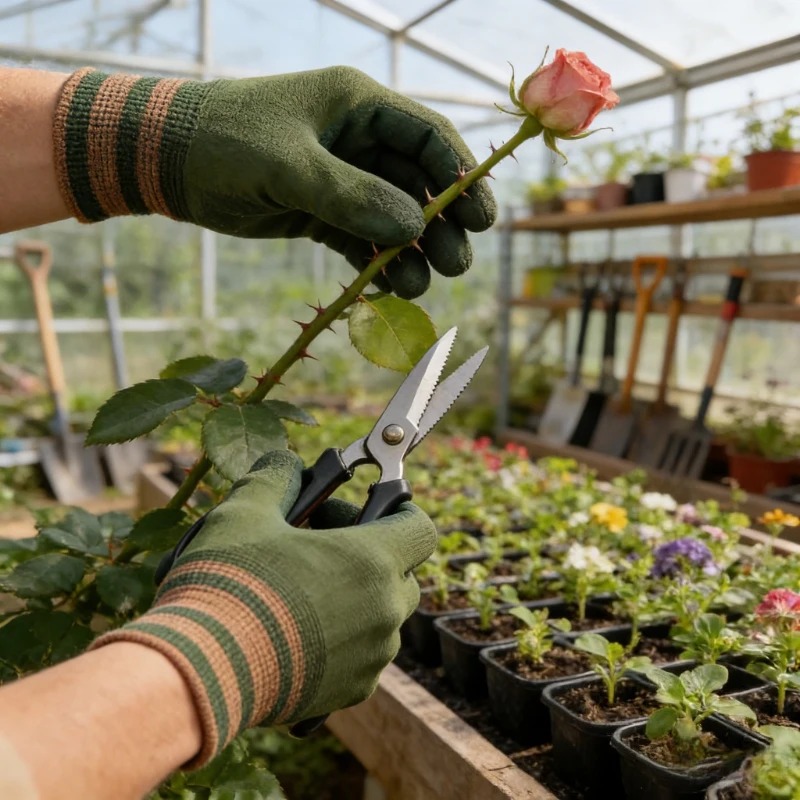 ถุงมือทำสวนอเนกประสงค์ ป้องกัน - Cut Resistant Glove บทวิจารณ์และราคา