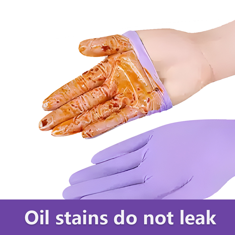 ถุงมือทําความสะอาดไนไตรล์แบบใช - Exam Glove Nitrile บทวิจารณ์และราคา