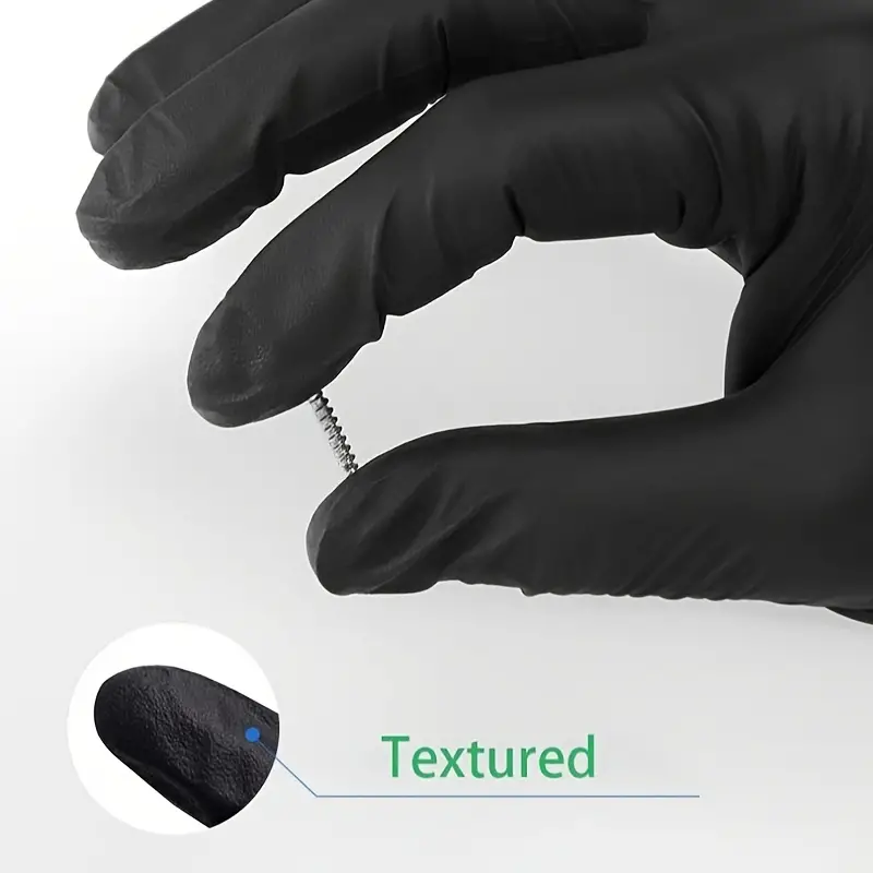 ถุงมือไนไตรล์กันน้ำแบบใช้แล้วท - Nitrile Mechanic Glove บทวิจารณ์และราคา
