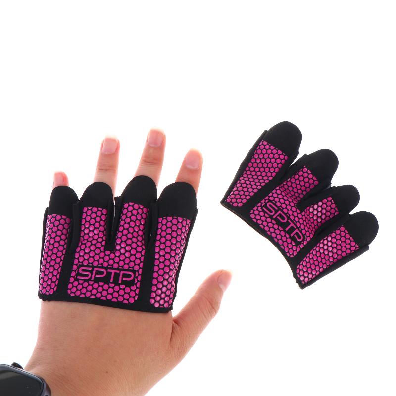 1 คู่ถุงมือฟิตเนสแบบครึ่งนิ้วส - Workout Glove Gym บทวิจารณ์และราคา