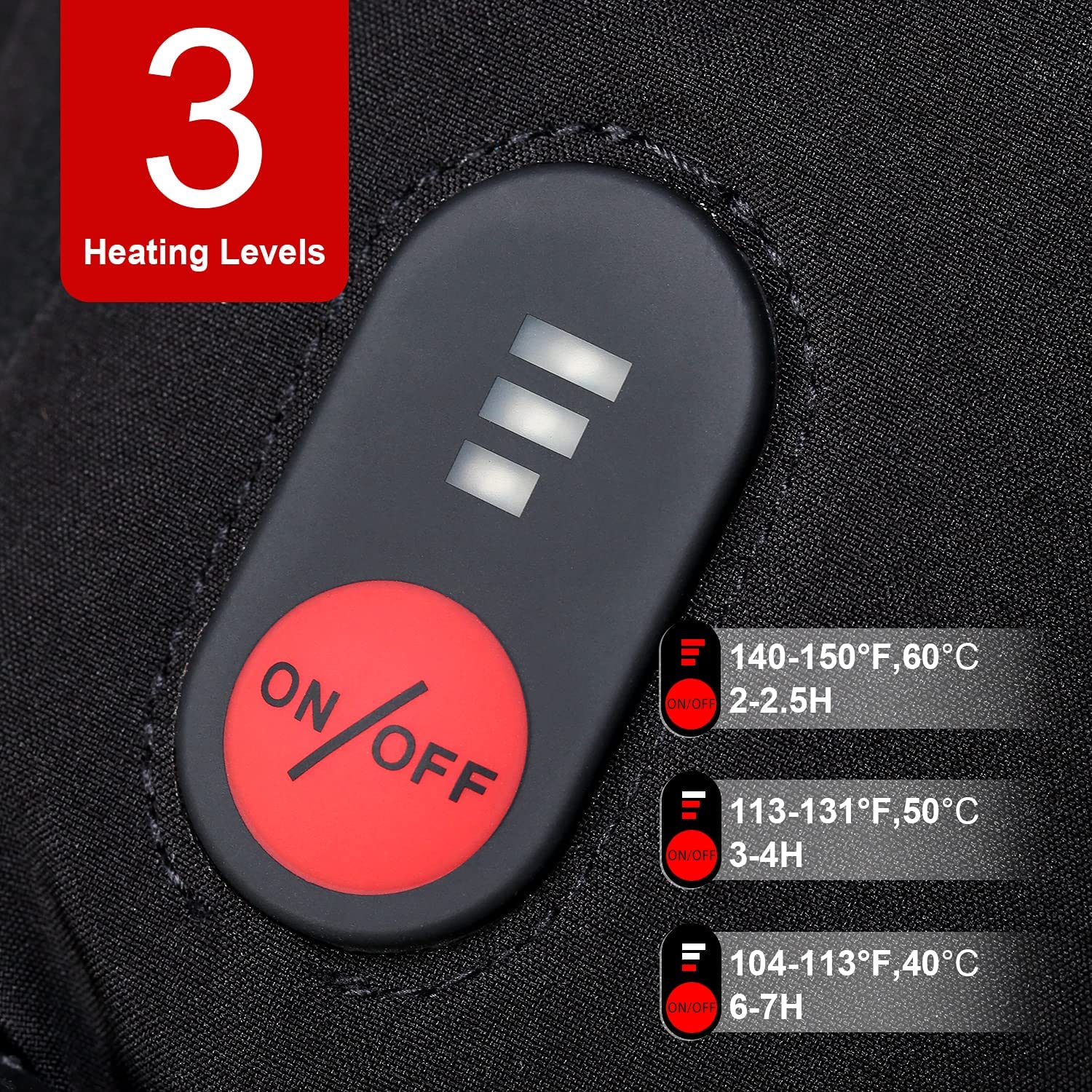 ถุงมือให้ความอบอุ่นในฤดูหนาวถุ - Heat Resistant Glove บทวิจารณ์และราคา