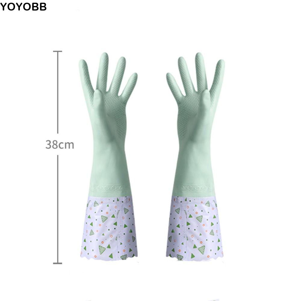ถุงมือยางลาเท็กซ์สำหรับล้างจาน - Dish Glove Rubber บทวิจารณ์และราคา