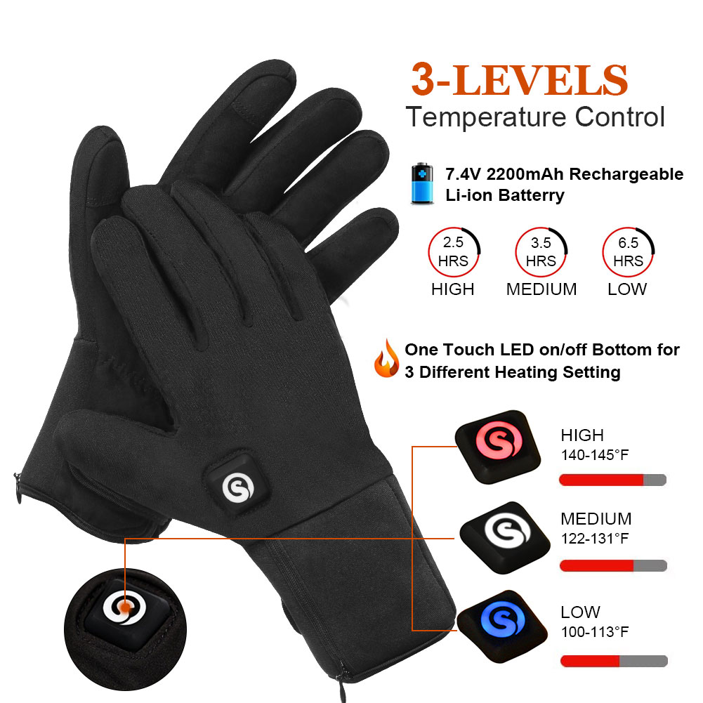 ถุงมือทำความร้อนไฟฟ้าฤดูหนาวพร - Heat Resistant Glove บทวิจารณ์และราคา
