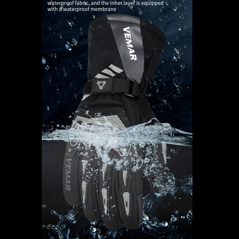 ถุงมือมอเตอร์ไซค์กันน้ำ VE-01  - Winter Glove Insulated บทวิจารณ์และราคา