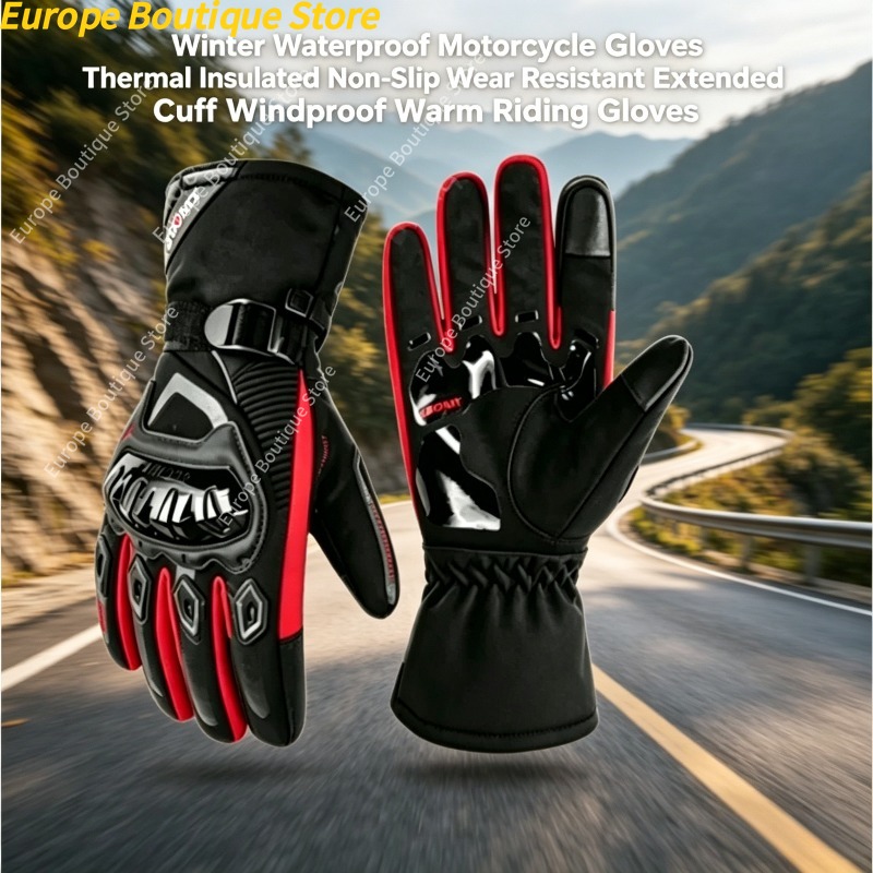 กันน้ำ กันลม กันลื่น ถุงมือมอเ - Winter Glove Insulated บทวิจารณ์และราคา