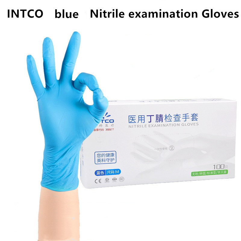 100% ถุงมือไนไตรล์สีดำ100Pcs G - Exam Glove Nitrile บทวิจารณ์และราคา