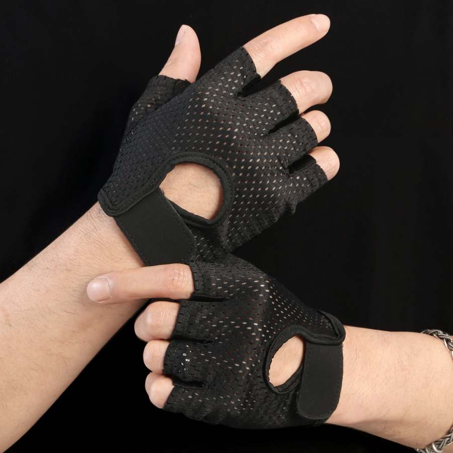 ถุงมือยกน้ําหนักป้องกันฝ่ามือเ - Workout Glove Gym บทวิจารณ์และราคา