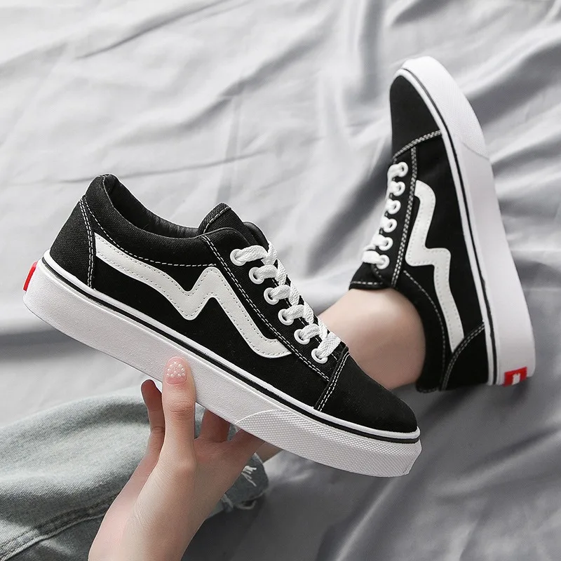 รองเท้าผ้าใบวิ่งจ๊อกกิ้งลำลองส - Vans Shoes Old Skool บทวิจารณ์และราคา