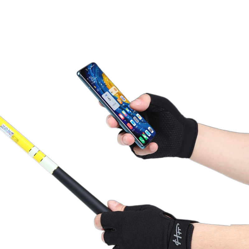 1คู่ตกปลาถุงมือเปิดนิ้ว Anti-S - Cycling Glove Padded บทวิจารณ์และราคา
