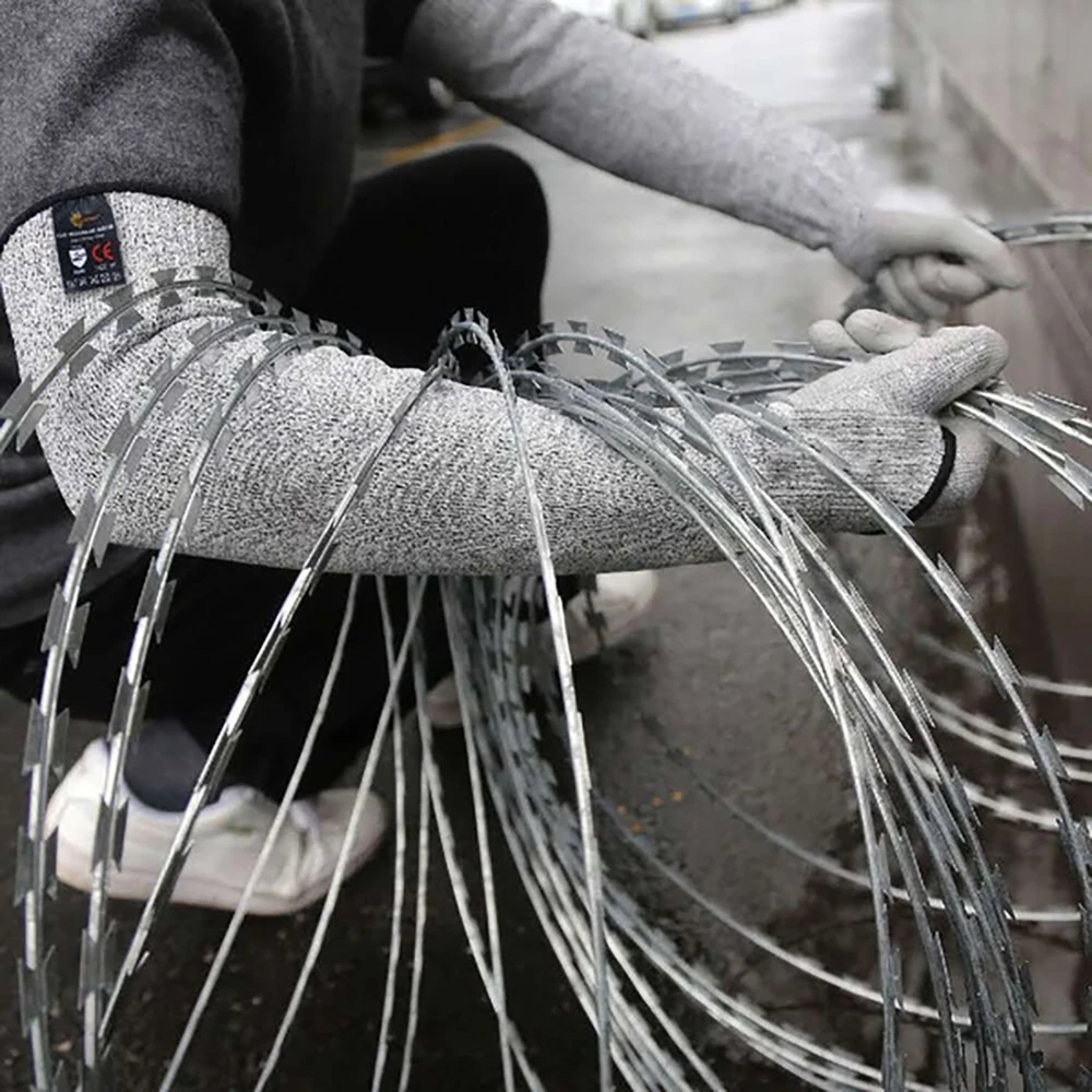 ปลอกแขนนิรภัยแขนทํางานถุงมือป้ - Cut Resistant Glove บทวิจารณ์และราคา